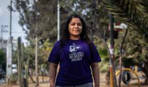 Roxana es indígena originaria de Oaxaca, fue violada cuando vivía en el Edomex