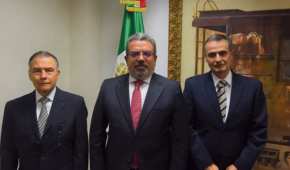 Oscar Artemio y Javier Villazón se convirtieron en funcionarios del Grupo aeroportuario
