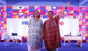 La panista y priista buscan la candidatura presidencial por el Frente Opositor