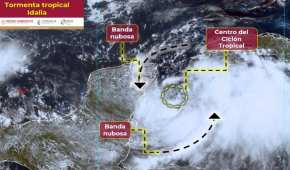 La depresión tropical Diez se intensificó a tormenta tropical con el nombre de 'Idalia'