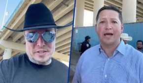 El CEO de Tesla visitó la frontera con Tony Gonzales, congresista republicano