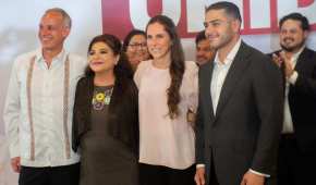 López-Gatell. Clara Brugada, Mariana Boy y  García Harfuch aspiran gobernar la CDMX