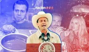 Le llovieron memes a Peña Nieto por una foto que publicó su ex