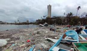 El huracán Otis destruyó al puerto de Acapulco, Guerrero