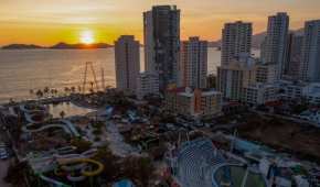 Las costas de Acapulco, ahora se ven afectadas por la Tormenta Tropical 'Pilar'