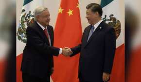 Durante la reunión, Xi Jinping felicitó a AMLO por el "camino de progreso y reformas"