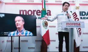 El dirigente de Morena pidió que no silencien al vocero de la derecha