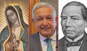 Afirmó que la Virgen de Guadalupe y Benito Juárez son símbolo de unidad