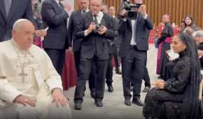 La gobernadora compartió los saludos que el Papa Francisco envió al pueblo de México