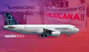 El último vuelo que un avión de Mexicana fue en agosto de 2010