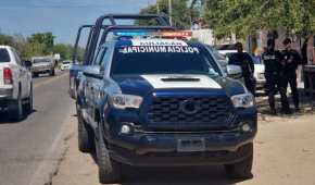 Elementos de seguridad realizan un operativo en la zona sureste de Culiacán