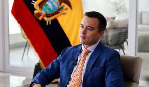Es el presidente de Ecuador, país con el que México rompió relaciones diplomáticas