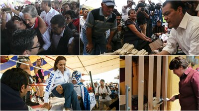 Los candidatos al Gobierno del Estado de México nos han dejado confundidos con algunas de sus acciones