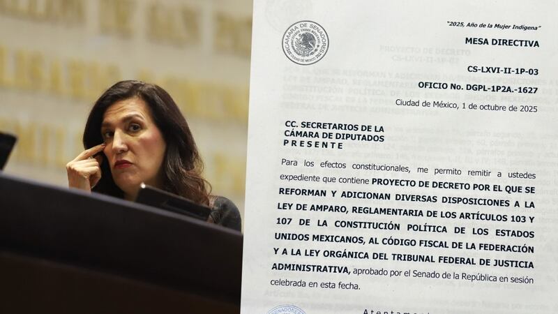 Cámara de Diputados recibe la minuta de reforma a la Ley de Amparo