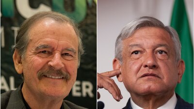 Vicente Fox lanzó una felicitación al presidente Andrés Manuel López Obrador... ¿o se burló?