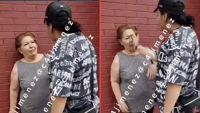 VIDEO: Joven cachetea a mujer de la tercera edad y presume impunidad