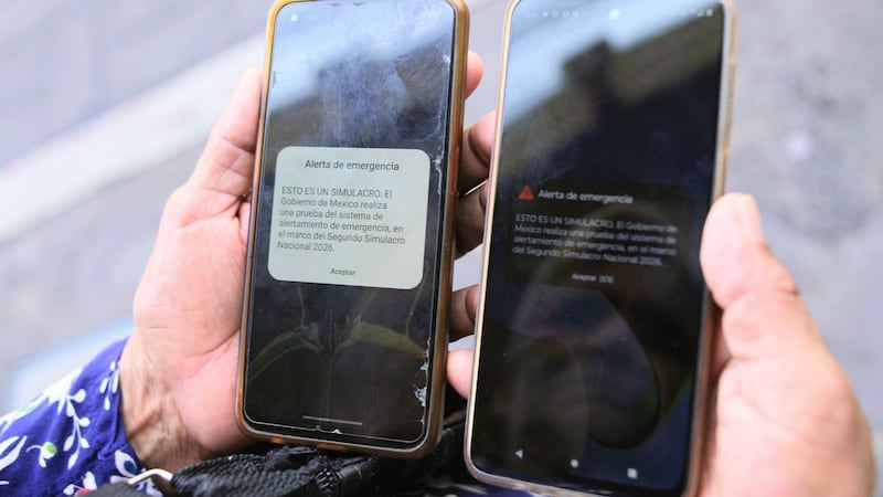 Cambia ‘Alerta Presidencial’ en los teléfonos celulares durante el Segundo Simulacro Nacional
