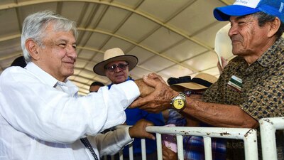 El presidente estuvo de gira por Bahía de Banderas