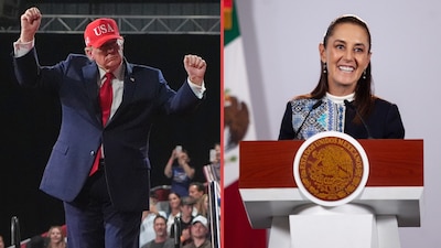 Trump vuelve a elogiar la “voz hermosa” de Sheinbaum y defiende el nombre de ‘Golfo de América’