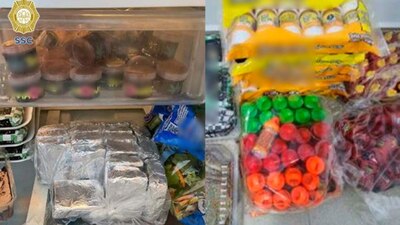 El martes dos personas relacionadas fueron detenidas en la CDMX, la mercancía fue asegurada