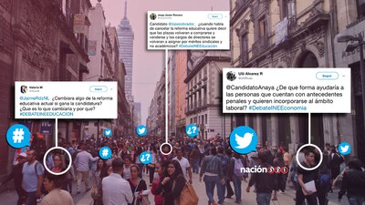 Puedes enviar vía redes sociales tus preguntas para el tercer debate presidencial