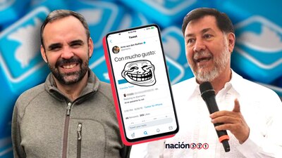 En redes sociales Noroña preguntó si era cierto que Arne difundió su teléfono