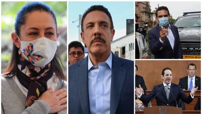 Los contagios de COVID-19 se han propagado entre varios gobernadores