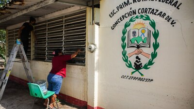 Jornadas de limpieza para el regreso a las escuelas