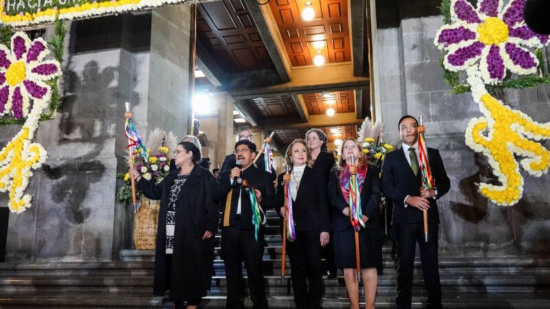 Por origen indígena de Hugo Aguilar, Sheinbaum ve racismo en críticas a la nueva Suprema Corte
