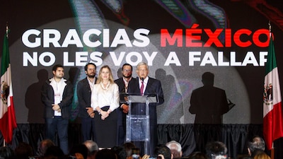 Tras intentar tres veces ser presidente de México, Andrés Mnauel López Obrador ganó este 1 de julio las elecciones con un porcentaje del 53%