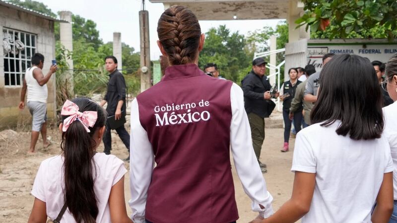 Sheinbaum acude a Puebla en sexto día de recorridos por estados afectados por lluvias