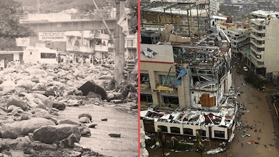 Derrumbes, inundaciones, pérdidas de vidas humanas y desastre, los daños