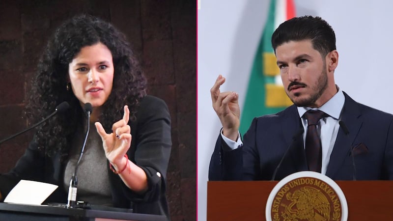 Luisa Alcalde acusa a Samuel García de usar recursos públicos para promoverse