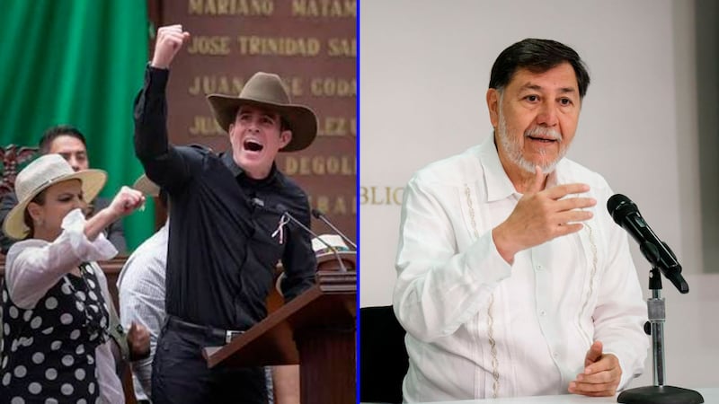 “Métete conmigo”, reta diputado a Noroña tras dichos contra Grecia Quiroz