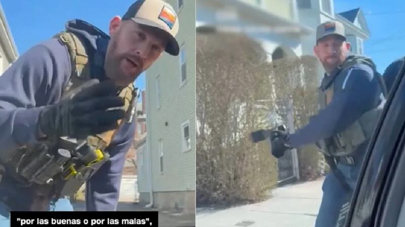 VIDEO: Agentes de ICE detienen de forma violenta a migrante en EU