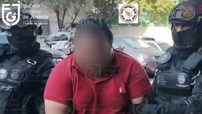Fue detenido en la alcaldía Xochimilco en posesión de presunta droga y un arma de fuego