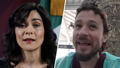 La funcionaria de la presidencia aseguró que no le pagaron al youtuber por promocionar el AIFA