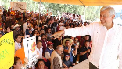 El fundador de Morena aseguró que pese a los ataques, sigue siendo el puntero en las encuestas