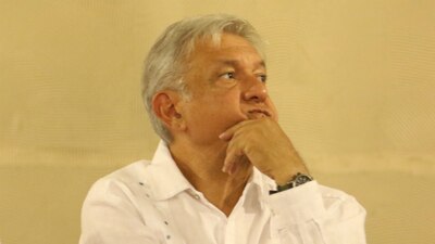 El aspirante presidencial Andrés Manuel López Onbrador volvió a criticar a José Antonio Meade