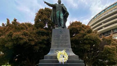 ¿Cómo llegó una estatua del Benemérito de las Américas a Estados Unidos?