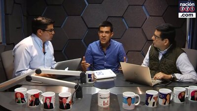 Juan Pablo Adame participó en la transmisión en vivo de Nación321
