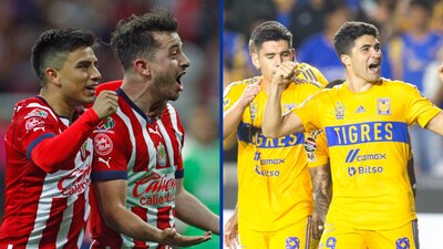 Las Chivas se juegan su título 13; los Tigres van por la octava