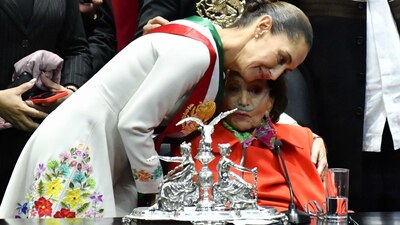 Que no pudo pronunciar en la toma de protesta de Sheinbaum, el pasado 1 de octubre