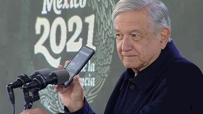 AMLO se comunicó con la jefa de Gobierno para que le diera detalles de la aplicación de refuerzo COVID