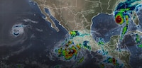 ‘Simon’ se intensifica a Huracán Categoría 2; se prevén lluvias en varios estados