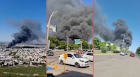 ¿Qué pasa en Los Mochis? Incendio genera columna de humo visible en toda la ciudad