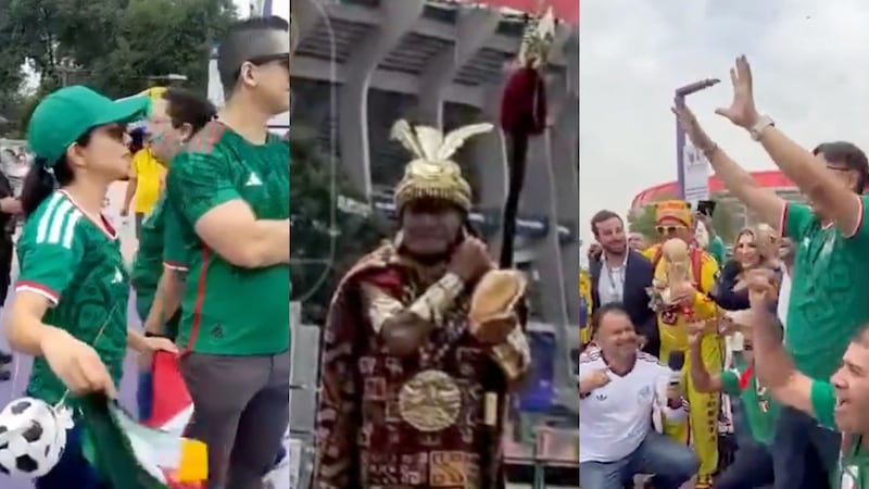 Entre tlatoanis, banderas, playeras y porras, fans encienden el espíritu mundialista en CDMX