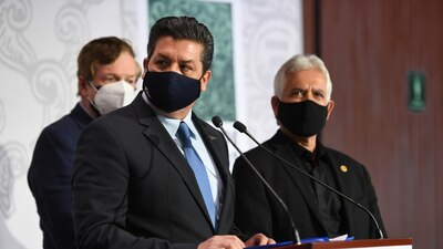 El mandatario estatal está acusado de lavado de dinero