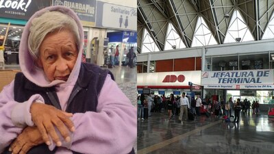 La mujer lleva 2 años esperando por su familia en la central CAPU