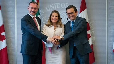 Los cancilleres quieren que el TLCAN defina a Norteamérica como una región más competitiva